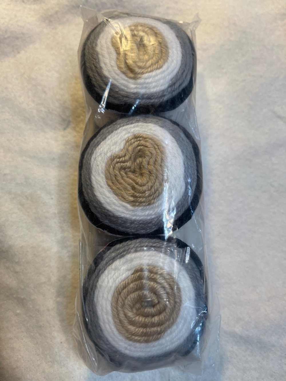 Red heart mini yarn—3